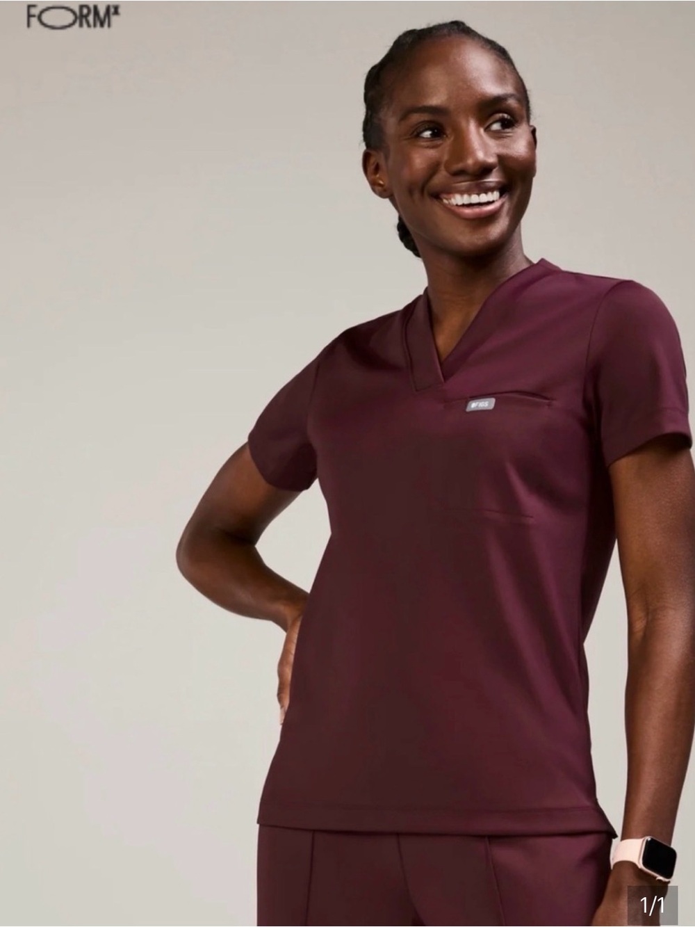 Figs Form X Women’s Scrub set Wide Leg L
